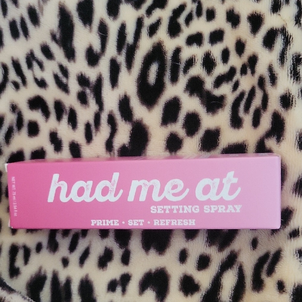 NIB Pinky B Beauty Had Me At Setting Spray